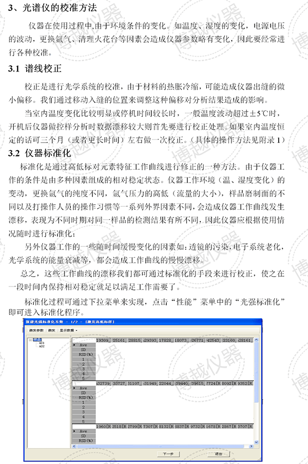 5代光谱分析仪使用指南